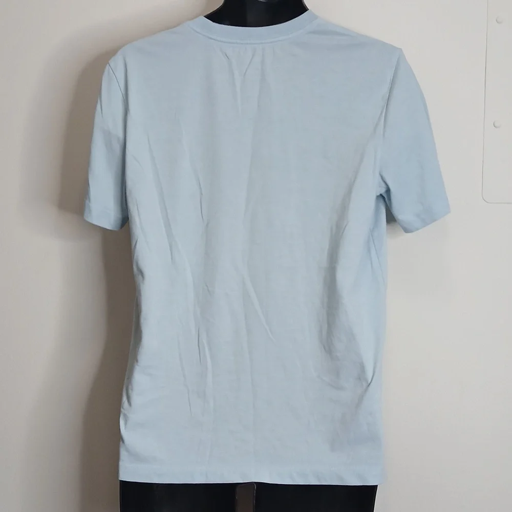 PUMA mens baby blue logo tee shirt size medium - Picture 4 of 11
